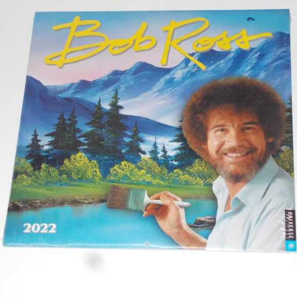 New collectable 2022 Bob Ross 12"x12" scenic calendar - Picture 4 of 4